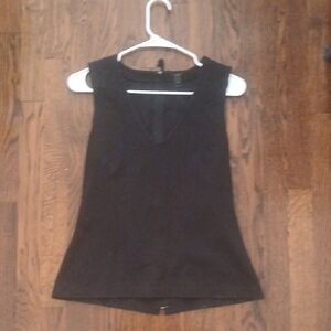 J. Crew Elegant Black Sleeveless Top